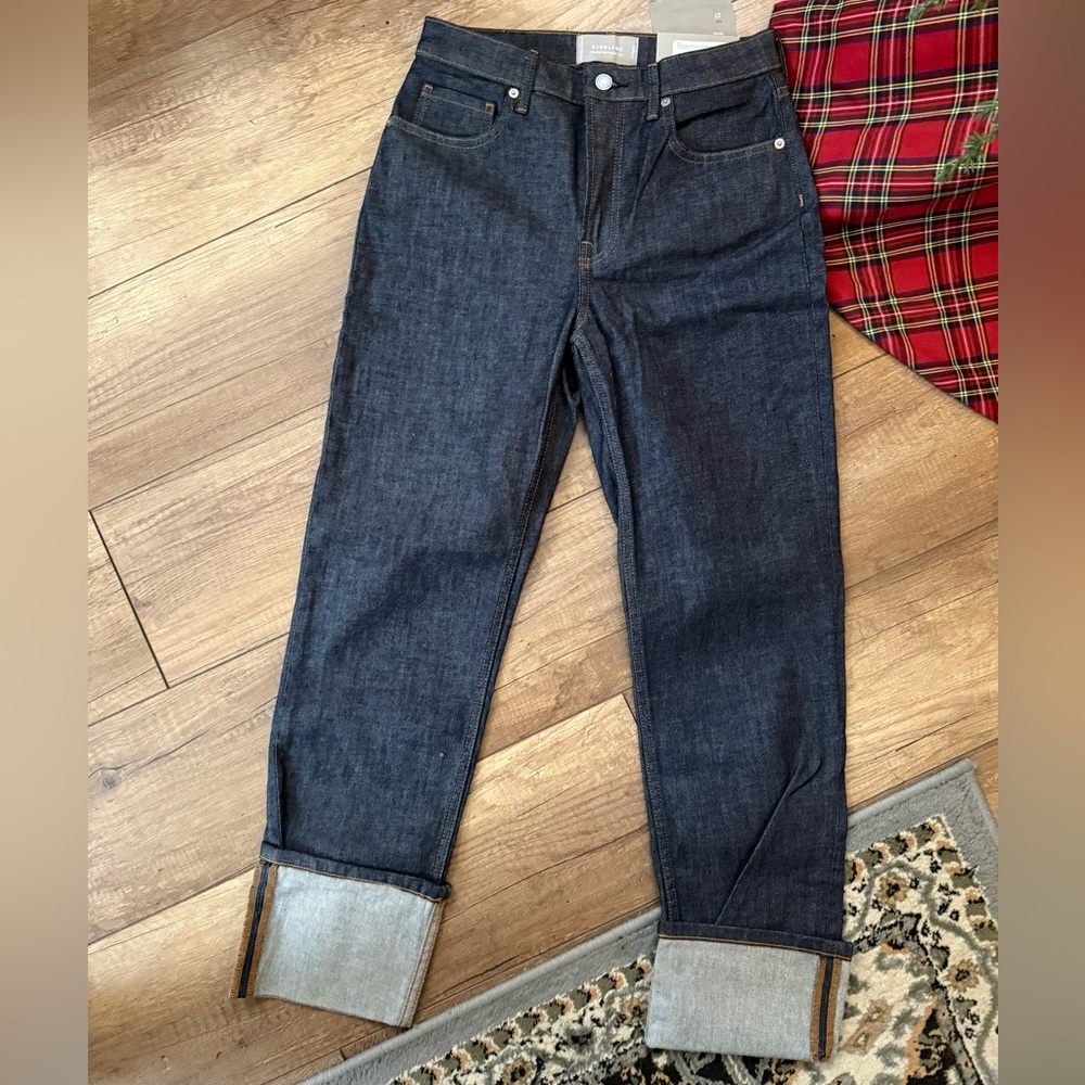 NWT Everlane The High Rise Straight Jean